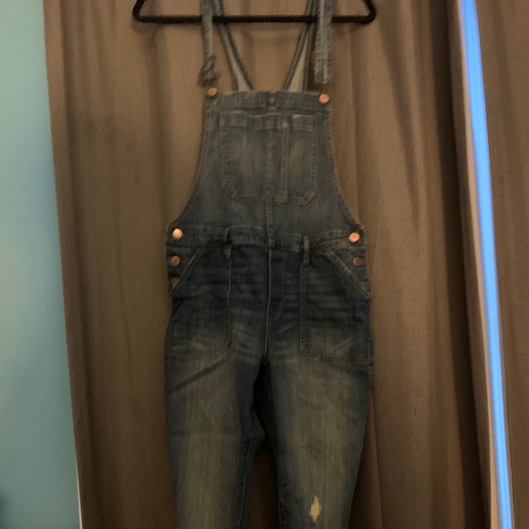 Bullhead denim overalls - Picture 2 of 4